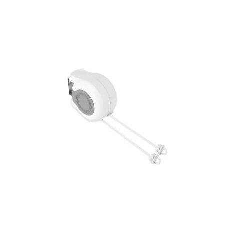 Corde à Linge Rétractable Exterieur, 13m Séchoir Mural Extensible Étendoir à Linge pour Montage Mural avec 2 Corde à Linge, pour Salle de Bain Balcon Jardin Voyage Intérieur (1/5)