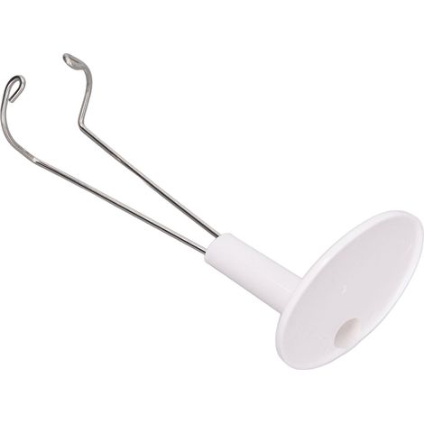 Support pour poupée 1/6 en plastique et acier inoxydable, blanc, pour poupée de salon de 30 cm (12 pouces). (1/5)
