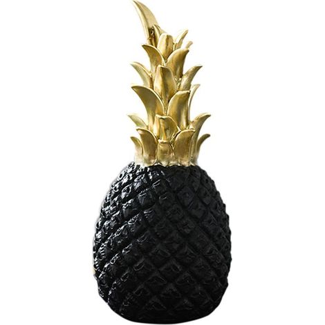 Décor Ananas Résine Moderne Nordique pour Salon, Bureau ou Étagère à Vin (1/5)