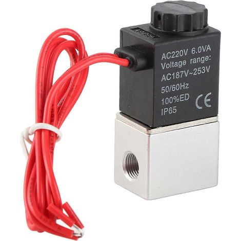 2V025‑06 2-Positionen-2-Wege-Magnetventil, normalerweise offen, stabiles elektromagnetisches Ventil