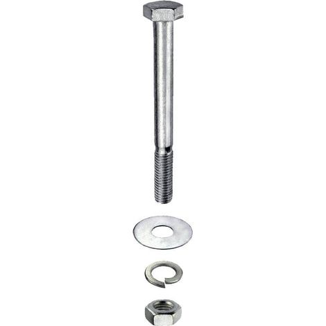 Connex Sechskantschrauben M10 x 90 mm, 10 Stück Schrauben & Dübel