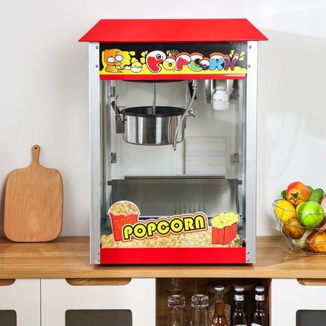 Machine à Pop-Corn Professionnelle - 1400 W - Dynasteel