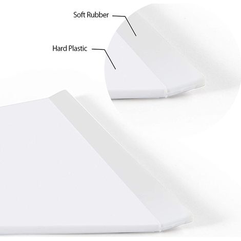 Raclette longue pour pare-brise avant et arrière, outils de pose de film adhésif, déneigement et dégivrage pour vitres de voiture, outils de teinture