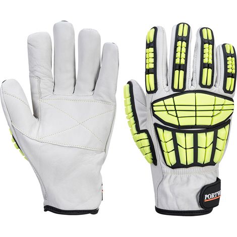 Guanti Impact Pro Cut Grigi L - Taglia 9 (1/2)