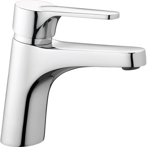 Pinto monocomando lavabo con scarico e cartuccia eco-start cromo