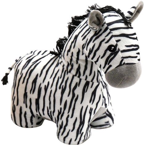 Bloc-porte animal 30 cm Zebre