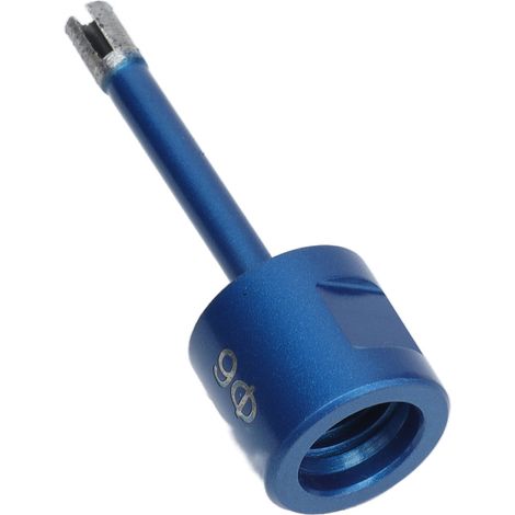 Fraîse diamantée frittée pour perçage marbre granit, filetage M14, diamètre 6mm