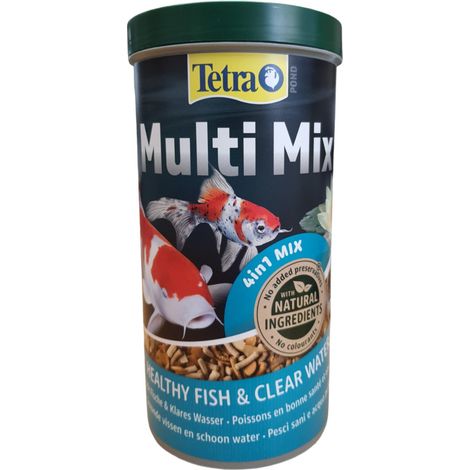 Aliment complet Multi Mix 1 litre , 170 g pour poisson d'ornement de bassin - Tetra