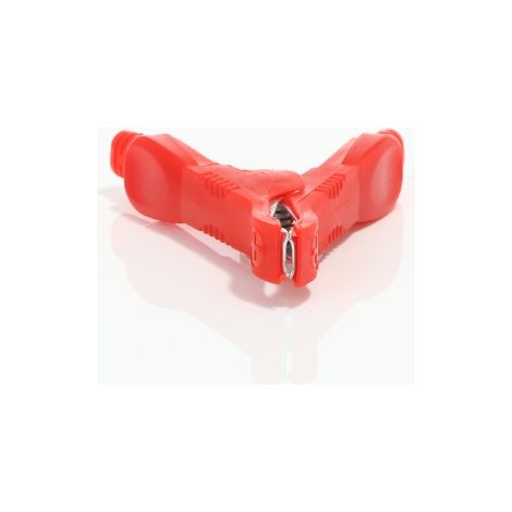 morsetto (rosso +) - completamente isolato