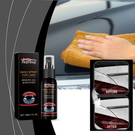 Autolack-Spray, Nano-Reiniger für Autolack, Polieren, Pflege, Wachsen, Fleckenentfernung und Antifouling – 30 ml -- DE (1/5)