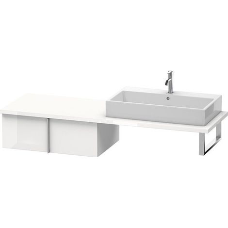 VERO mobile consolle basso 285x800x518mm bianco lucido mancanza