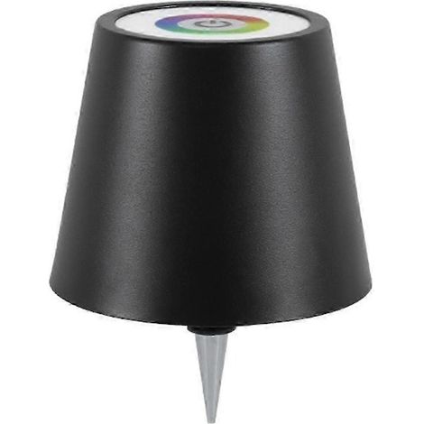Lampe bouteille sans fil, modes RGB et abat-jour à intensité variable (3 couleurs), lampe bouteille rechargeable (1/5)