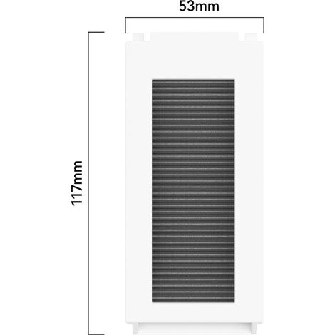 HEPA-Filterpatrone/Filterwatte für Ecovacs N30 PRO Saugroboter (1/4)