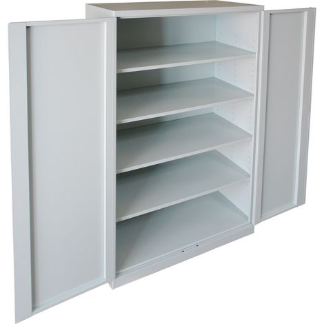 Werkzeugschrank Werkstattschrank Metallschrank XXL Schrank 2-türig 110x192x58 cm