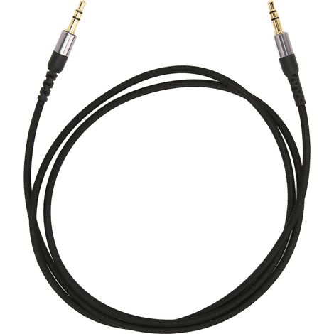 Câble audio jack 3,5 mm mâle vers mâle, câble de remplacement pour casque, smartphone, lecteur MP3 et tablette, 100 cm/39,4 po (1/5)