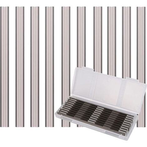 10 Pièces Ensemble de Rabot Electrique Lame, 82x5.5x1.1mm, pour Rabots Makita, Black & Decker, Bosch, DeWalt et Elu (1/4)