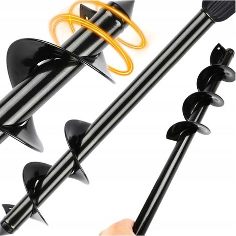 Erdbohrgerät für Pflanzboden 10 cm 60 cm 10/60
