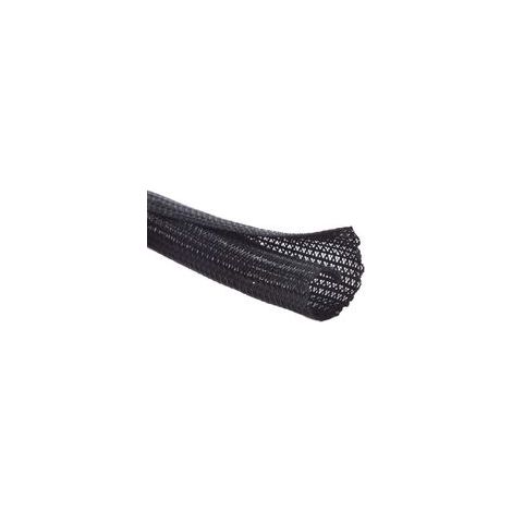 13mm-3m Gaine Câble Auto-Fermeture Manchon de Câble Cache Câble Range Câble Gestion des Câbles pour Ordinateur, Automobile - Noir (1/5)