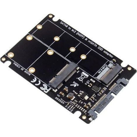 Adaptateur MicroConnect SATA 2,5" vers M.2 mSATA