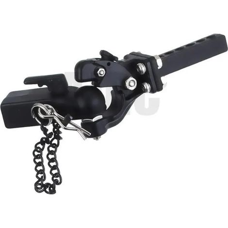 Accessoires De Voiture Télécommandée Rc, Crochet Métallique en Aluminium, Récepteur D'attelage De Chute(Two-Piece Set C) (1/5)