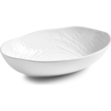 Fade Wall Ovale Fondo 26 x 16 x 6 Cm Bianco