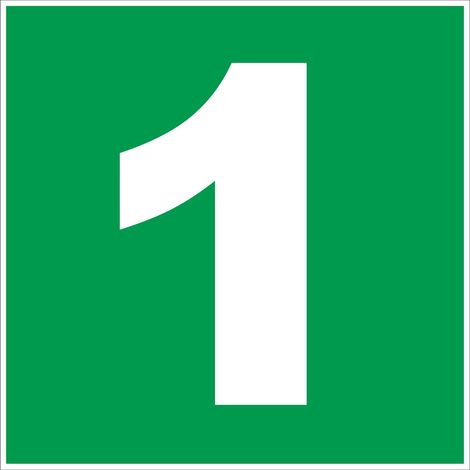 N°1 - 200x200mm - Rigide Vert - 4220468