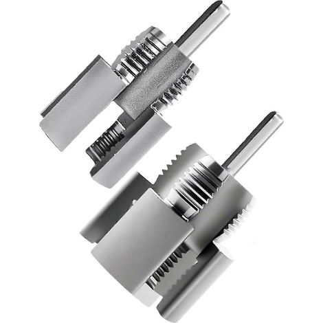 Outil de filetage intégré pour filetage interne et externe, outil de filetage de tuyauterie à double fonction, 1/2 pouce + 3/4 pouce (1/5)