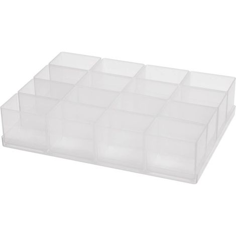 raaco Inserto per valigetta porta minuteria (L x L x A) 220 x 160 x 47 mm Scomparti: 16 Contenuto 1 KIT