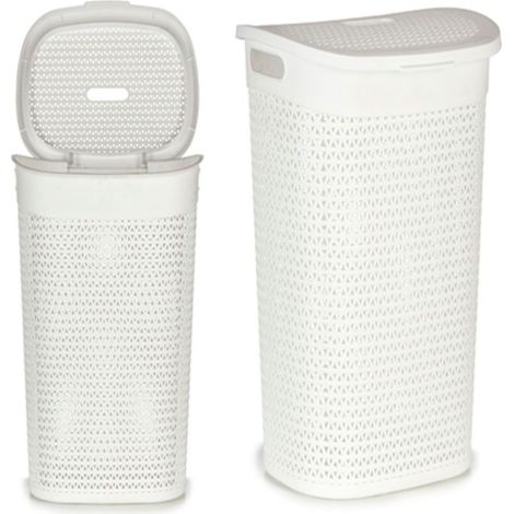 PONGOTODO CON TAPA 60L BLANCO