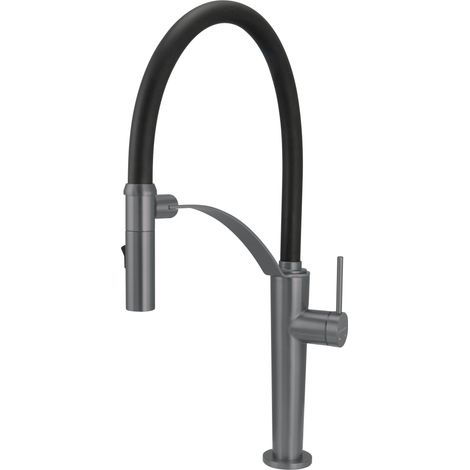Robinet de cuisine deante corda flexible avec aérateur
