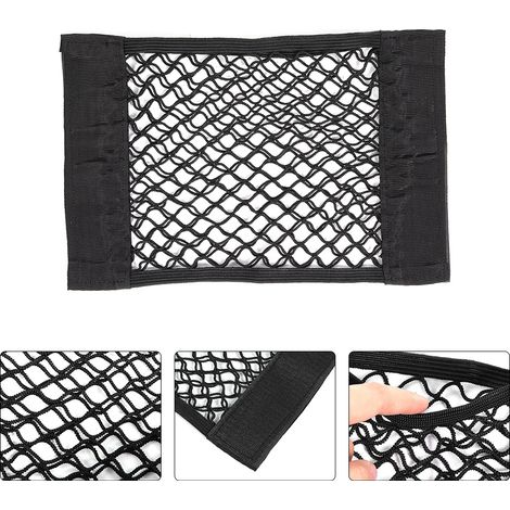 Filet de coffre élastique universel pour voiture, pochette de rangement en maille, organiseur de bagages, accessoire auto (1/5)