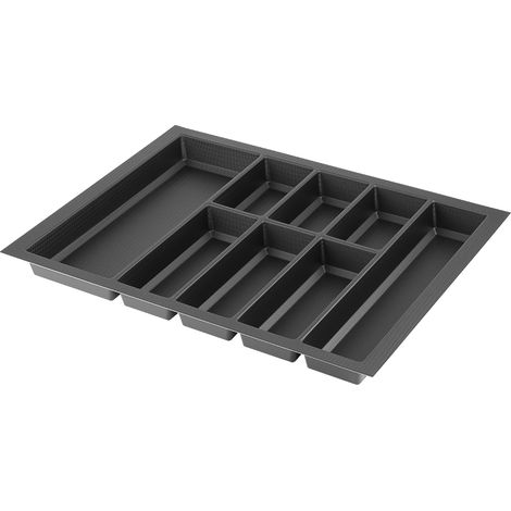 Classico Kristall softTouch Besteckkasten 622x474mm schwarz SANS MARQUE
