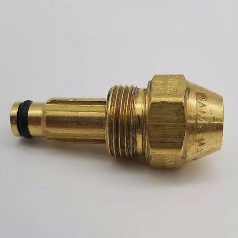 Buses de siphon en laiton pour réchauffeurs d'huile usée, buses de rechange pour brûleurs à mazout utilisés dans la combustion propre des chaudières à huile usée, compatibles avec les brûleurs à mazou (1/5)