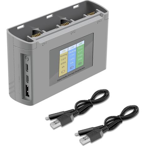 Zwei-Wege-Ladehub für Drohnenakkus, USB-Ladegerät 5V/2A für Mini 2/Mini SE