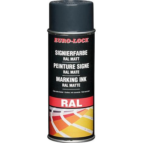 Banyo – Spray peinture RAL 7016 gris anthracite mat 400 ml – Finition mate résistante aux intempéries – Sèche en 30 min, pollisable après 48 h (1/4)