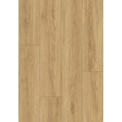 Mexen Cape Coral échantillon de panneaux vinyles 1240 x 182 mm SPC 6,5 mm, sous-couche IXPE 1,5 mm, 4 V-Joint, Chêne - F1123-S (1/2)
