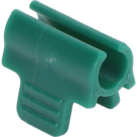 24 pinces de serre à tête unique pour filets de protection, tunnels et arceaux, protection contre les insectes, films d'ombrage, clips pour tiges, épaisseur 14 mm (1/5)