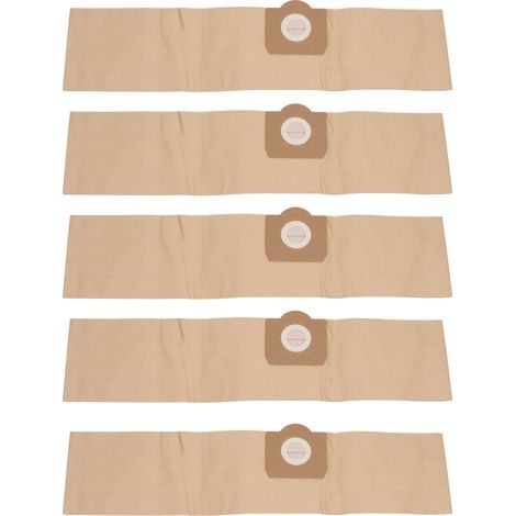 Sacchetti di carta per aspirapolvere, 5 pezzi, grande capacità, compatibili con i modelli A2204, A2656, WD3200 e WD3300. (1/5)