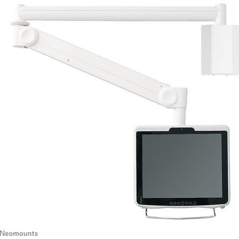 Neomounts FPMA-HAW100HC support d'écran plat pour bureau 81,3 cm (32") Blanc Mur