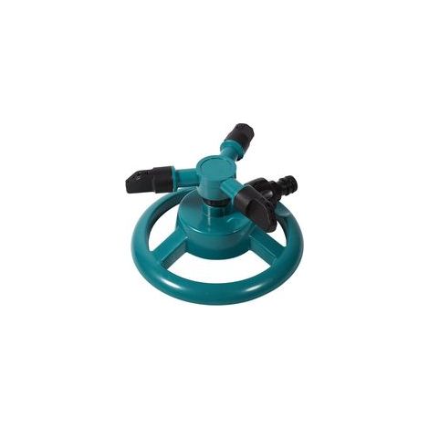Arroseur rotatif 360° à 3 buses - Grande couverture pour pelouse, jardin, tuyau inclus, facile à installer (1/5)