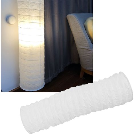 Abat-jour en papier Xuan pour lampadaire, idéal pour le salon et la chambre, accessoires pour lampe LED en papier au style cosy (1/5)