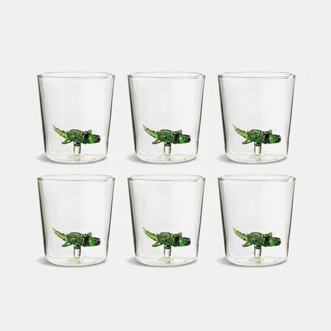 Set de 6 verres en verre Made in Italy Crocó (1/2)