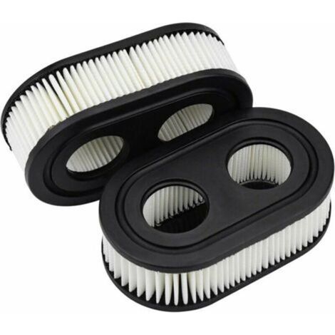 CHOYCLIT 2 PCS Filtre à Air pour Tondeuse à Gazon pour Briggs & Stratton, 593260, Noir (1/5)