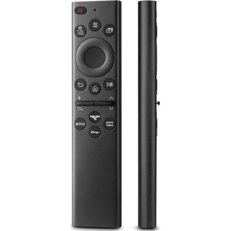 Telecomando sostitutivo per TV Samsung The Frame con pulsanti per Rakuten TV, Disney+, Prime Video, Netflix e accesso rapido. Compatibile con le smart TV Samsung.