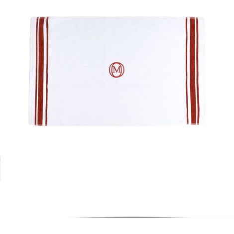 Tappetino da bagno MonogrLinea 60x100cm bianco cannella / Officine Monogram (1/4)
