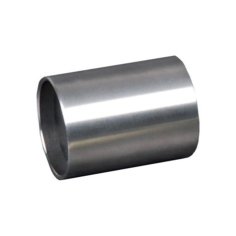 Deco Fer Forge – Connecteur droit pour main courante bois Ø42,4mm – Longueur 55mm – Inox 316 pour fixation durable – À coller