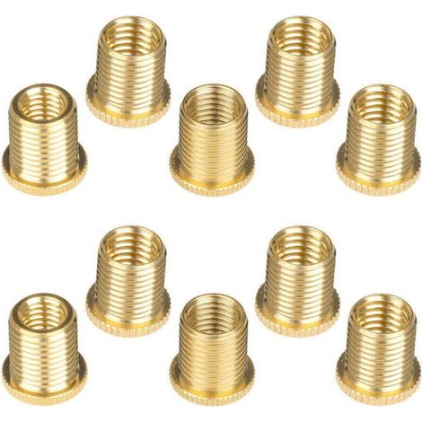 Confezione da 10 adattatori filettati in alluminio M10x1.25 per pomello del cambio (1/4)