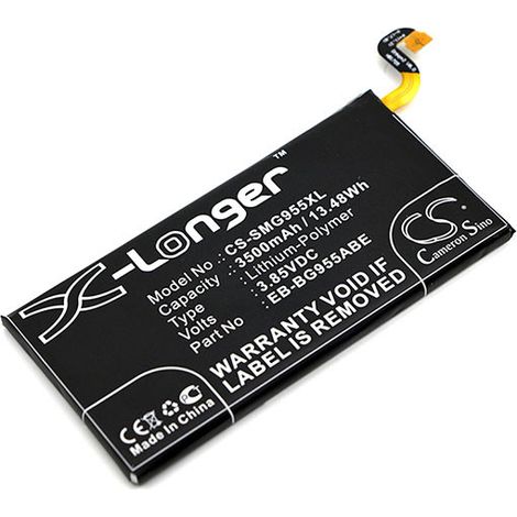 NX - Batterie téléphone, smartphone, GSM pour Samsung S8+ 3.85V 3500mAh - EB-BG955ABAEB