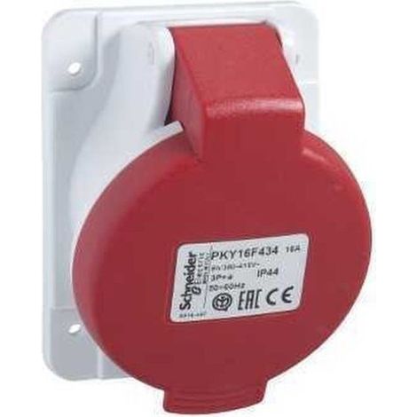 SCHNEIDER PKY32F435 Base da incasso 32A 3P+N+TT 380-415V IP44 (1/2)