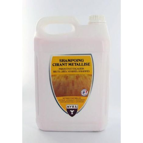 Shampoing Cirant Métallisé Parquets AVEL, 5 litres INCOLORE